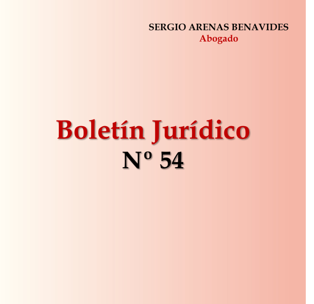 Boletín Jurídico 54